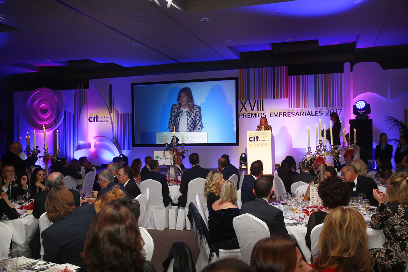 La alcaldesa destaca la fortaleza del tejido empresarial de Marbella en la entrega de los Premios del CIT